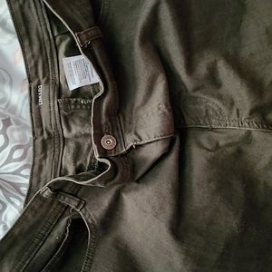 Style and Co olive green pants 22w